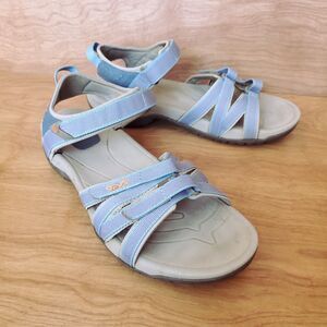 Teva Tirra Light Blue Sandals Womens Size 9 Outdoor Footwear Style 4266